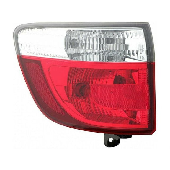 Left Outer Tail Light Assembly - Compatible with 2011 - 2013 Dodge Durango 2012