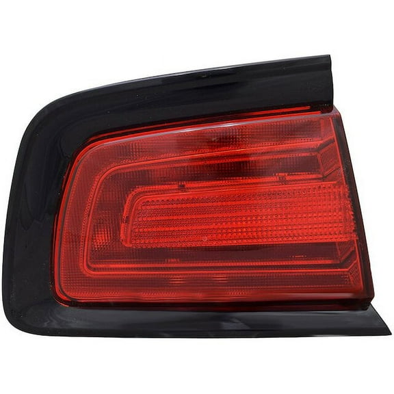 Left Outer Tail Light Assembly - Compatible with 2011 - 2014 Dodge Charger Sedan 2012 2013
