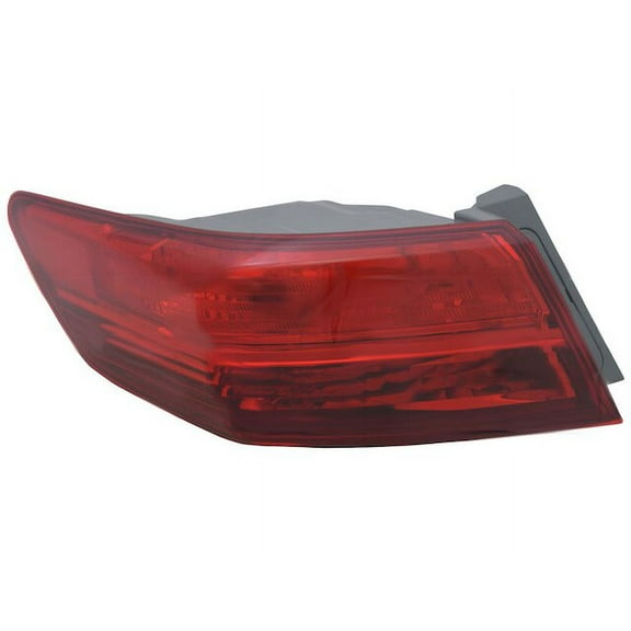 Left Outer Tail Light Assembly - Compatible with 2013 - 2015 Acura ILX Sedan 2014
