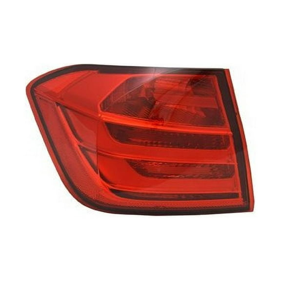 Left Outer Tail Light Assembly - Compatible with 2013 - 2015 BMW 328i xDrive Sedan 2014