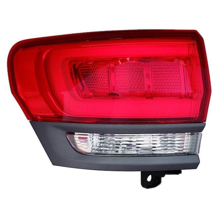 Left Outer Tail Light Assembly - Compatible with 2014 - 2019 Jeep Cherokee 2015 2016 2017 2018