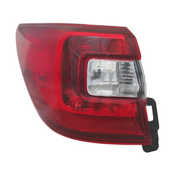 Left Outer Tail Light Assembly - Compatible with 2015 - 2019 Subaru Outback Wagon 2016 2017 2018