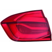 Left Outer Tail Light Assembly - Compatible with 2016 - 2018 BMW 320i Sedan 2017