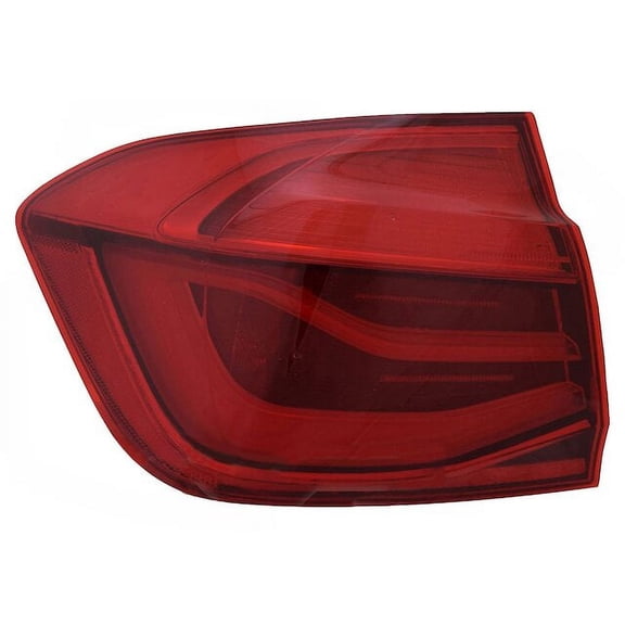 Left Outer Tail Light Assembly - Compatible with 2016 - 2018 BMW 320i xDrive Base Sedan 2017