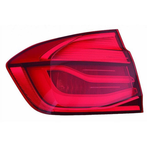 Left Outer Tail Light Assembly - Compatible with 2016 BMW 328i Sedan