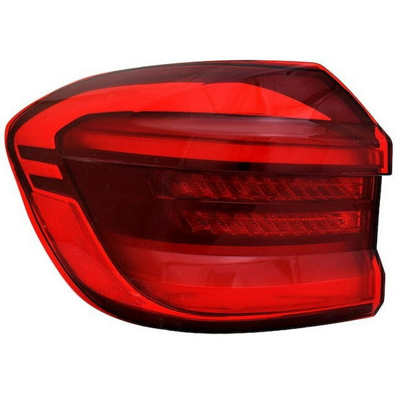 Left Outer Tail Light Assembly - Compatible with 2018 - 2021 BMW X3 Sport Utility 2019 2020