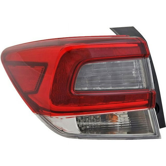 Left Outer Tail Light Assembly - Compatible with 2020 - 2022 Subaru Impreza Hatchback 2021