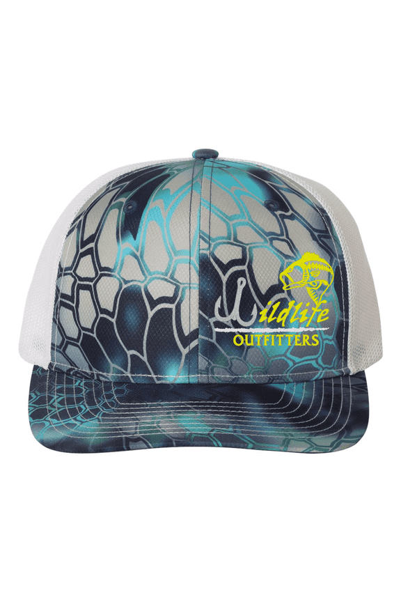 Left Panel Bass Kryptek Pontus/White