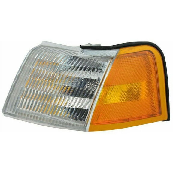 Left Parking Light Assembly - Compatible with 1989 - 1995 Mercury Cougar 1990 1991 1992 1993 1994