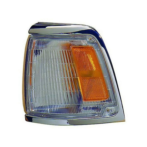 Left Parking Light Assembly - Compatible with 1992 - 1995 Toyota Pickup RWD 1993 1994