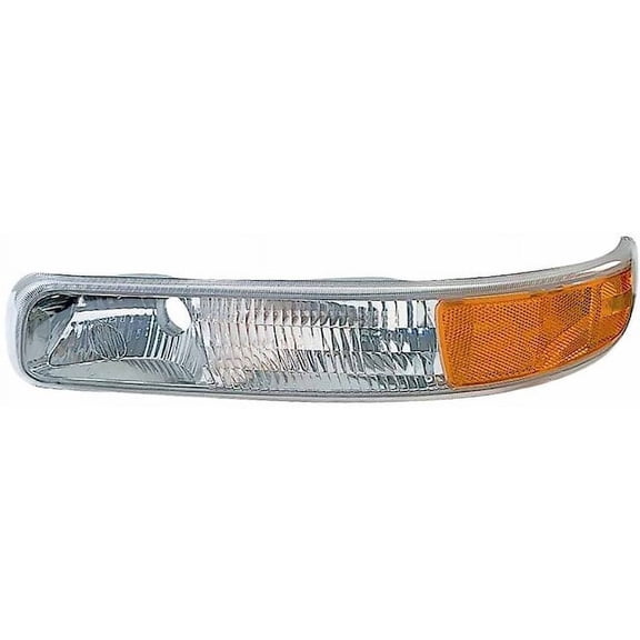 Left Parking Light Assembly - Compatible with 2000 - 2006 Chevy Tahoe 2001 2002 2003 2004 2005