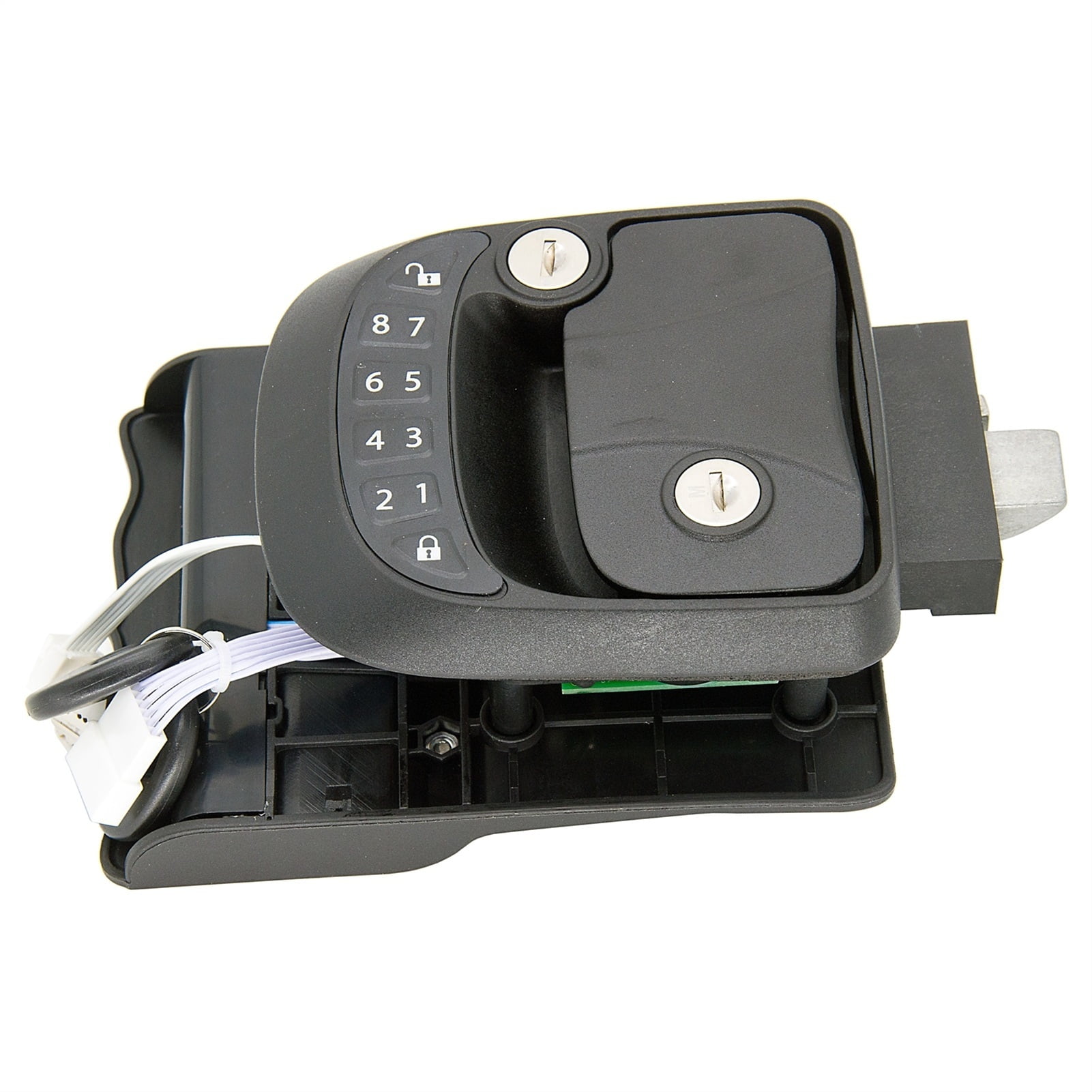 Left RV Remote Lock Camper Caravan Trailer Entry Door Lock Latch Knob ...