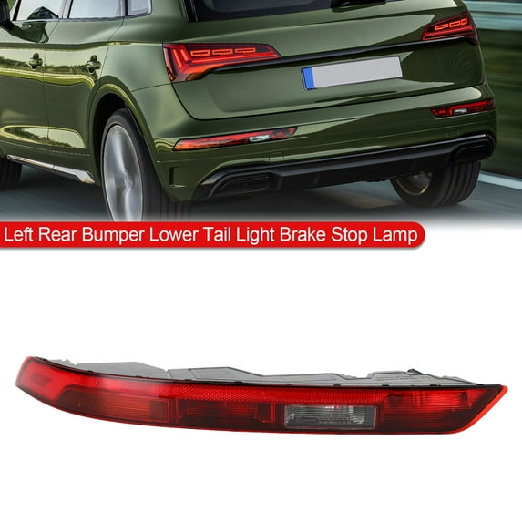 Left Rear Bumper Lower Tail Light Brake Stop Lamp For Audi Q5 2018-2021 US Version
