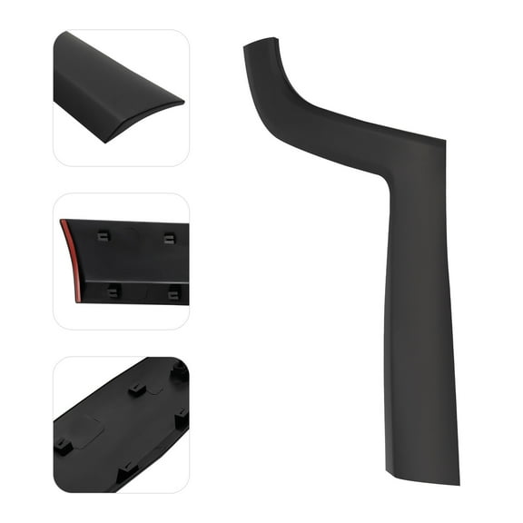 Left Rear Door Trim Molding for J-e-e-p Renegade 2015-2021 5VX87LXHAA Left Driver Side Door Side Molding Trim Black