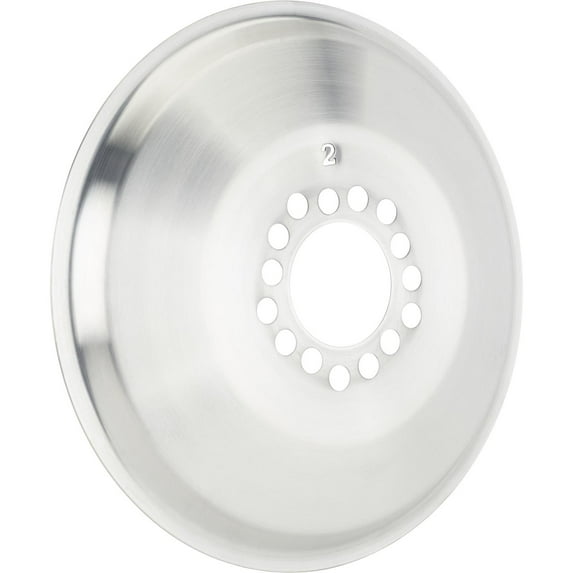 Left Rear Inner Aluminum Mud Plug for 15" Wheels, 4 Offset