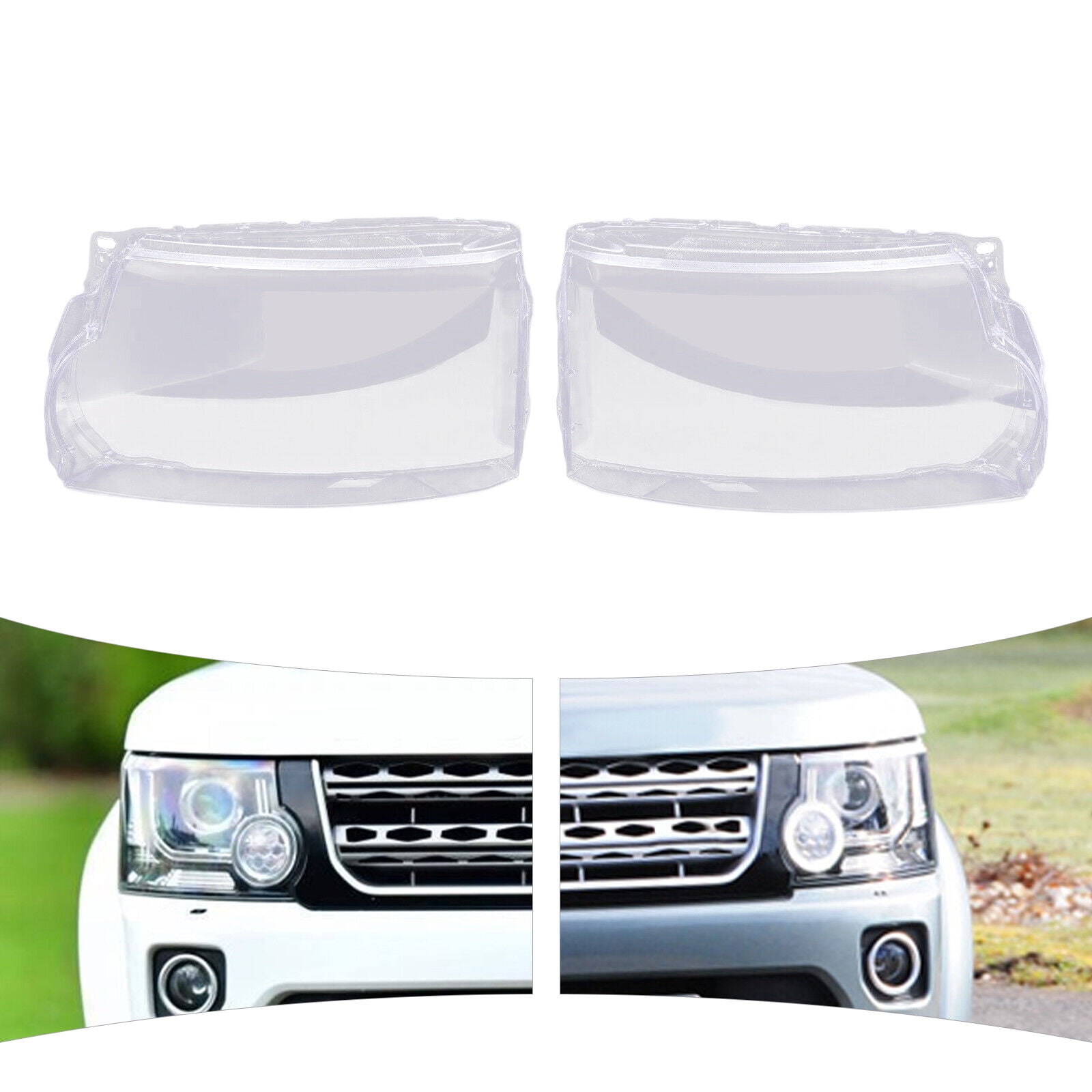 Headlight Lens Covers For Land Rover - View #3