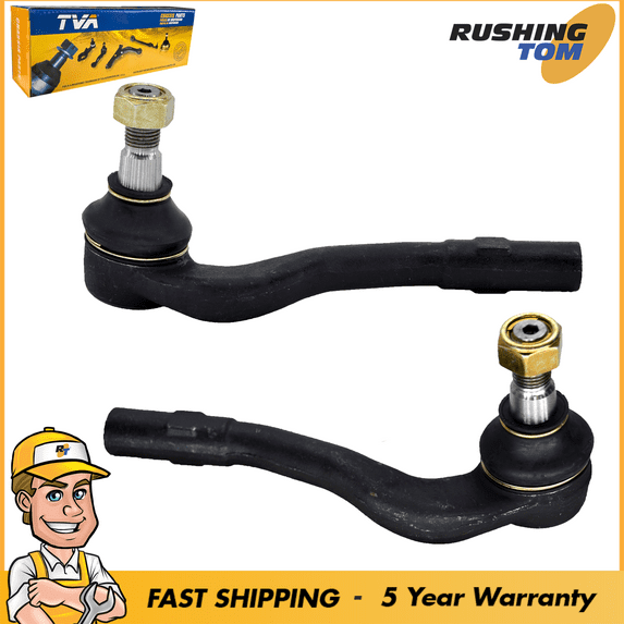 Left Right 2 Outer Tie Rod for 2002-2005 2006 2007 Mercedes-Benz