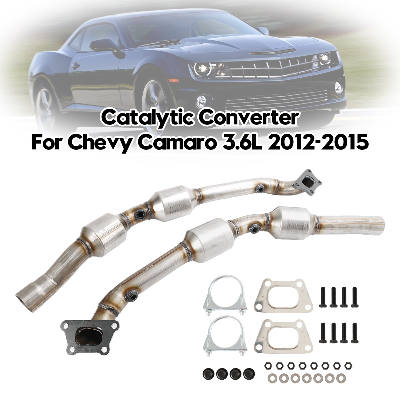Left Right Catalytic Converter For 2012 2013 2014 2015 Chevrolet Camaro 3.6L