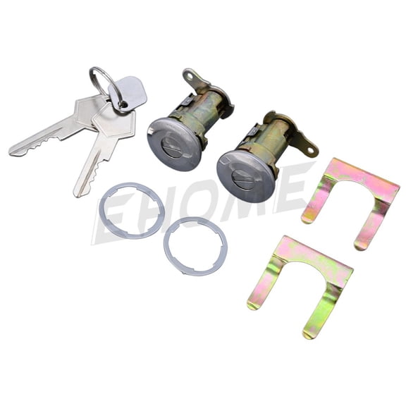 Left & Right Door Lock Cylinder Set With 2 Keys For 1967-1989 Dodge Ram Truck Van