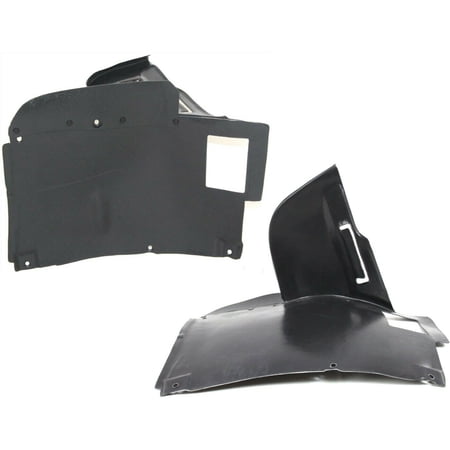 Left & Right Engine Splash Shield For 2001-2003 BMW Lower Set of 2