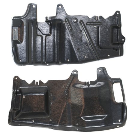 Left & Right Engine Splash Shield For Volvo S40 Volvo V40 Old Body Style 2pc Fits select: 2001-2004 VOLVO S40 1.9T, 2001-2004 VOLVO V40 1.9T