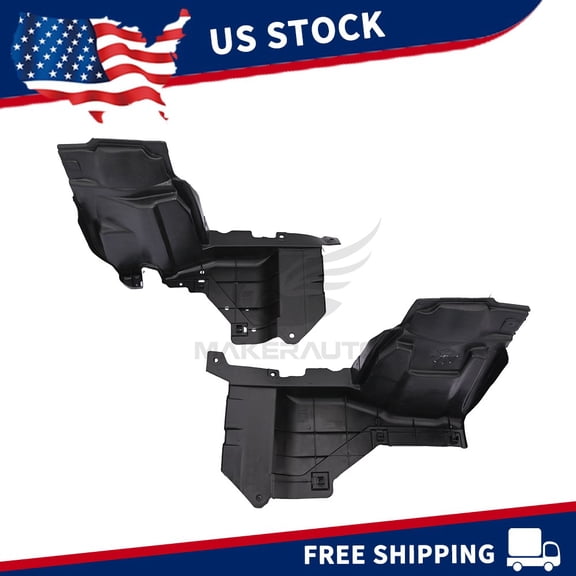 Left & Right Engine Splash Shields for 2016-2022 Honda HR-V