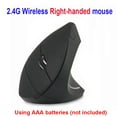 thumbnail image 1 of Left Right Hand Mouse Vertical Ergonomic Wireless with Bluetooth Double Mode Mouse Computer PC Mice Rechargeable Gaming Mouse, 1 of 9