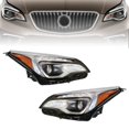 thumbnail image 1 of Left+Right Headlight, HID LED Projector Headlamp For 2016 17 2018 Buick Envision, 1 of 24