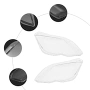 Left&Right Headlight Lens Covers, Clear Headlamp Cover for 2013-2015 Mercedes-Benz GLK X204 GLK250 GLK280 GLK300 GLK350