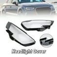 thumbnail image 1 of Left +Right Headlight Lens Plastic Cover Shell 8V0941783 84 For Audi A3 17-2020, 1 of 10