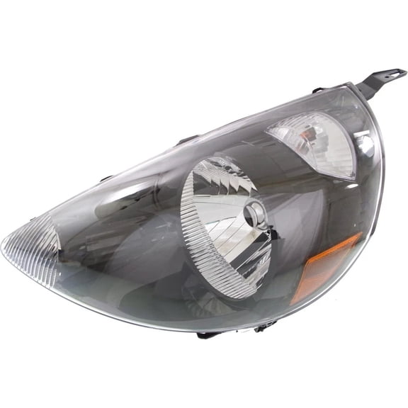 Left & Right Headlights For Honda Fit 2007-2008 Halogen w/ Bulbs Nighthawk B