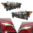 thumbnail image 1 of Left & Right LED Halogen Headlight Headamp Set For Mazda CX5 CX-5 2017-2021 L+R Fit For Mazda CX-5 CX5 2017-2021 Headlight Clear Lens Head Lamps Assembly 2Pcs Front Halogen Headlight Left Right Side, 1 of 12