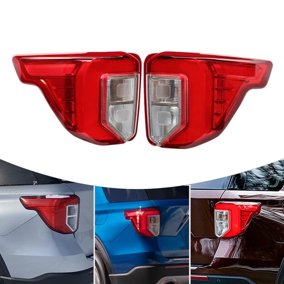 Left &Right LED Rear Tail Lights Lamp Brake Fit For 20-22 Ford Explorer Base/XLT/Limited/Platinum