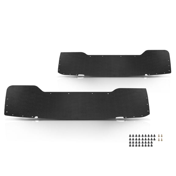 Left&Right Pair Rear Dually Bed Inner Fender Liner Fit For 99-10 Ford F350 F450
