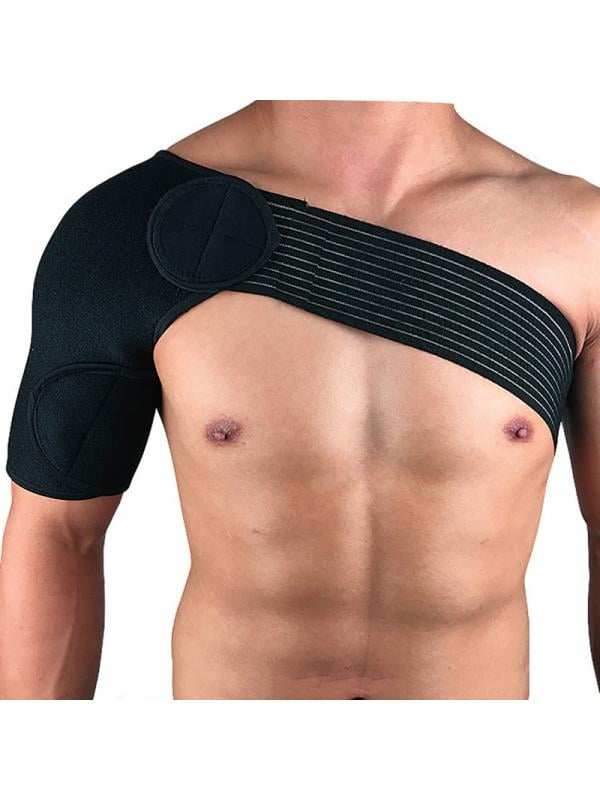 Left/Right Shoulder Brace Rotator Cuff Support Injury Dislocate Compression Wrap