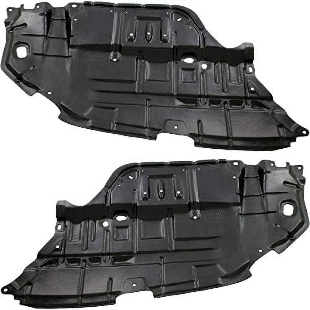 Left & Right Side Engine Splash Shield Compatible with 2012-2014 Toyota ...