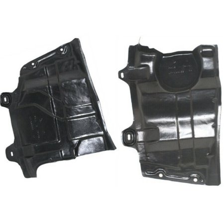 Left & Right Side Engine Splash Shield For 02-06 Altima 04-08 Maxima Set of 2