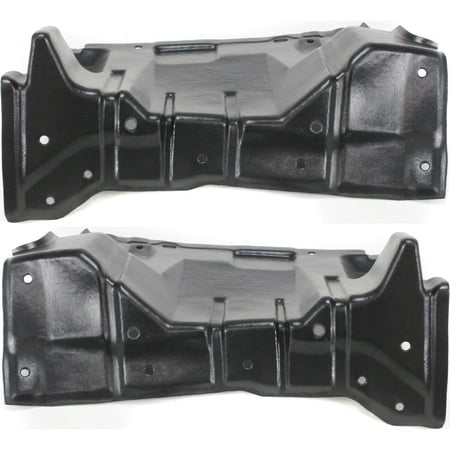 Left & Right Side Engine Splash Shield For 2007-2020 Mitsubishi Set of 2