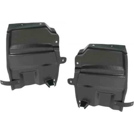 Left & Right Side Engine Splash Shield For 2009-14 Nissan Maxima Sedan Set of 2