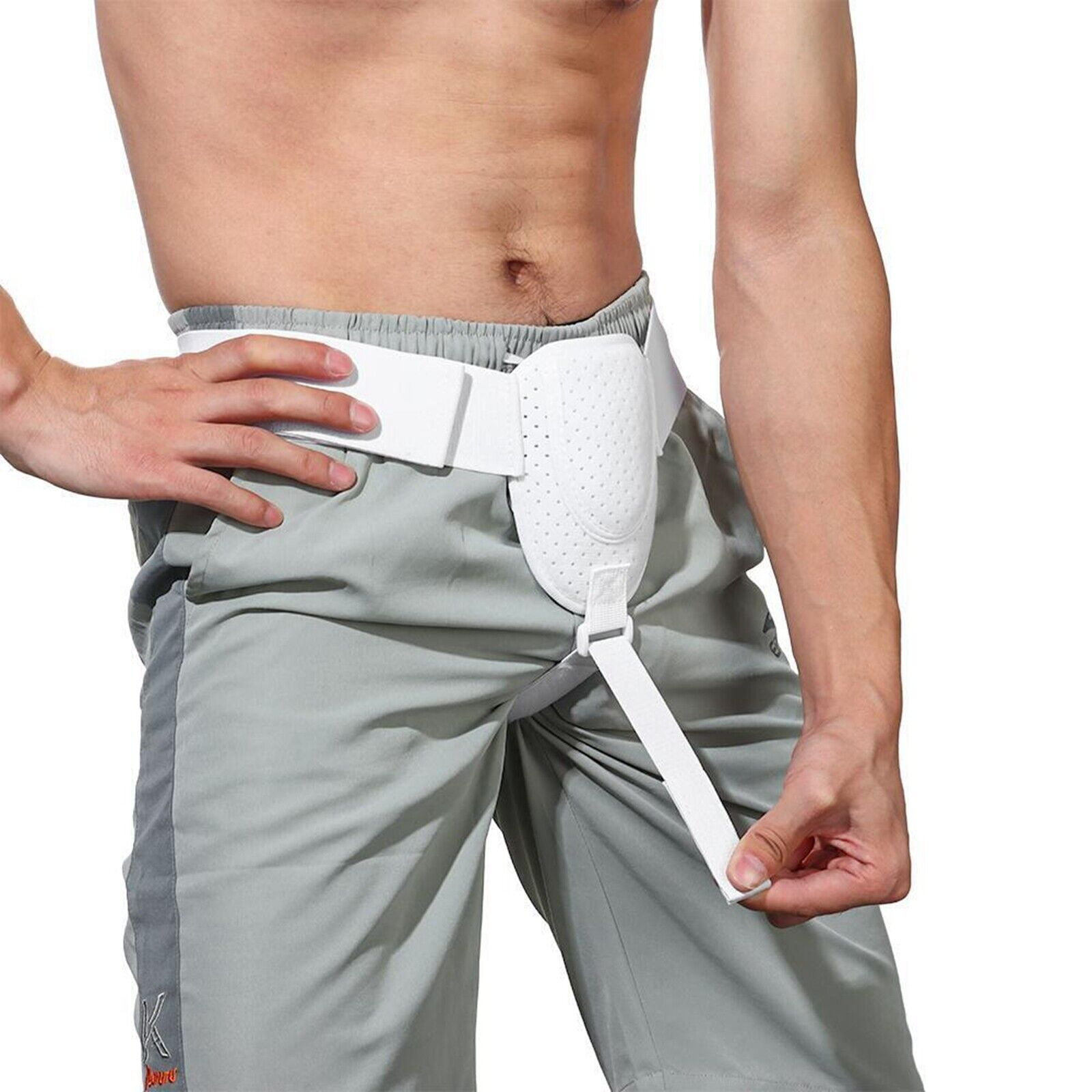 Left/Right Side For Men Inguinal Groin Hernia Truss Support Belt New