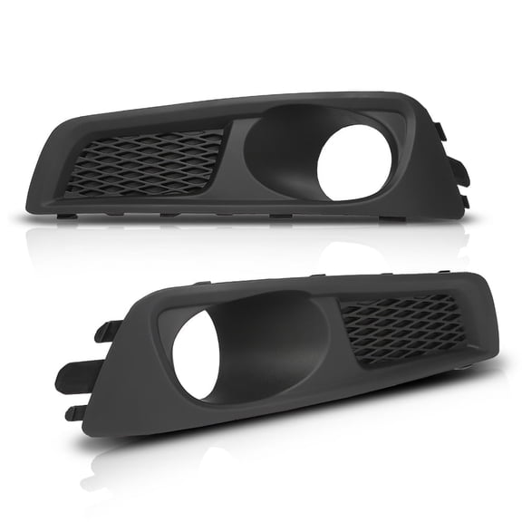 Left & Right Side Front Bumper Fog Light Cover Trim Fit for Subaru Legacy 2010-2012