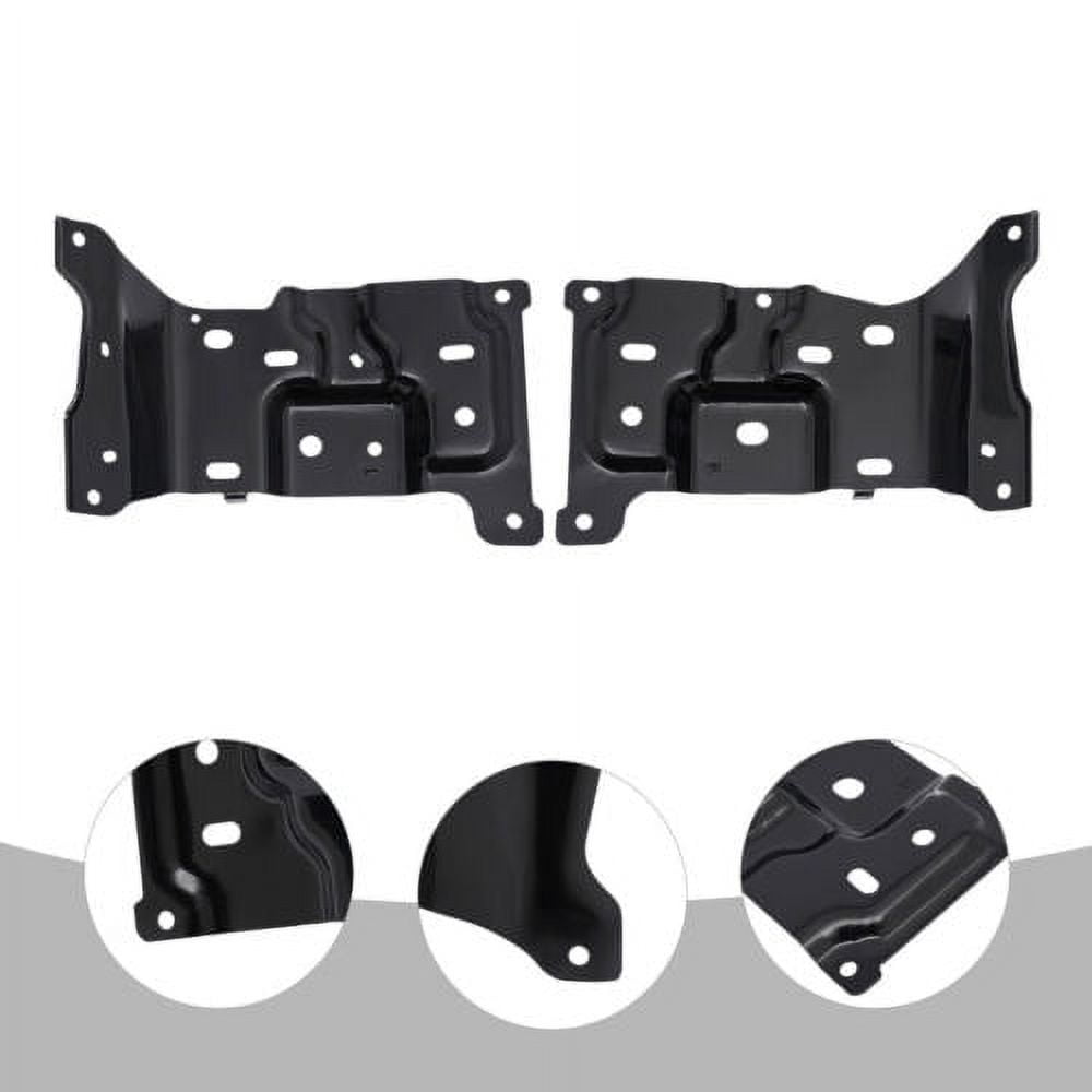 Left+Right Side Front Bumper Mounting Plate Brackets For Ford F-150 ...