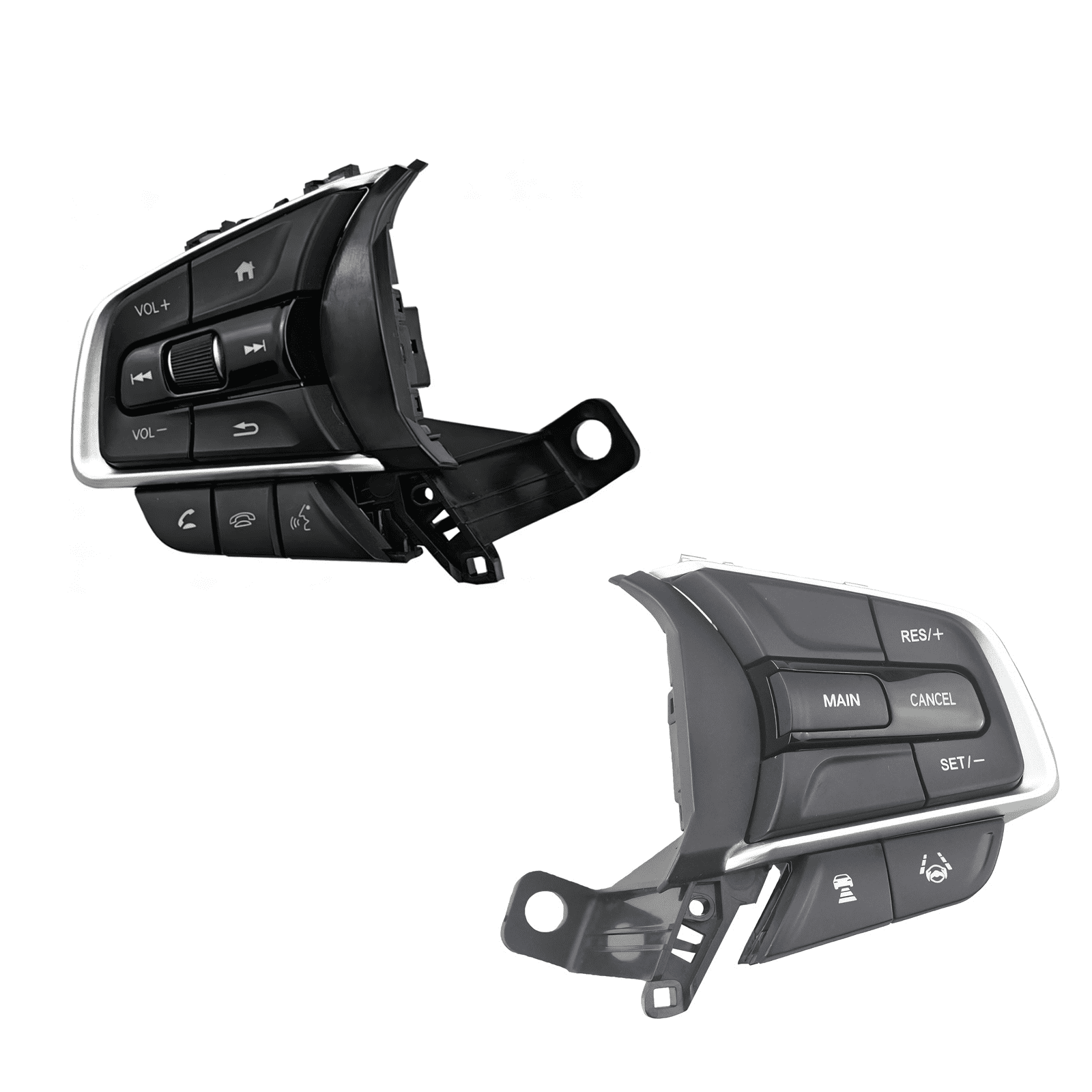 Left And Right Steering Wheel Control Switch Buttons, Car Steering ...