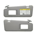 thumbnail image 1 of Left & Right Sun Visor For 2008-2013 Toyota Highlander, Driver & Passenger Side Sunvisor Replace 74320-48500-B0 74320-0E050-B0-two pieces-grey, 1 of 5
