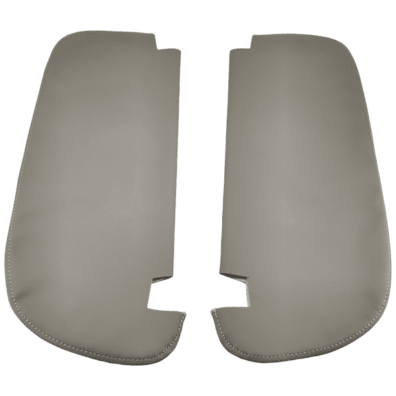 Left & Right Sun Visor Replacement Leather Cover For 1994-2001 Dodge RAM