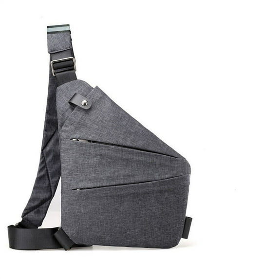 Left Shoulder Bag Nylon Chest Bag Adult Lightweight Simplicity Large Capacity Crossbody Casual Please Select Single Shoulder Bag Outdoor & Travel Supplies