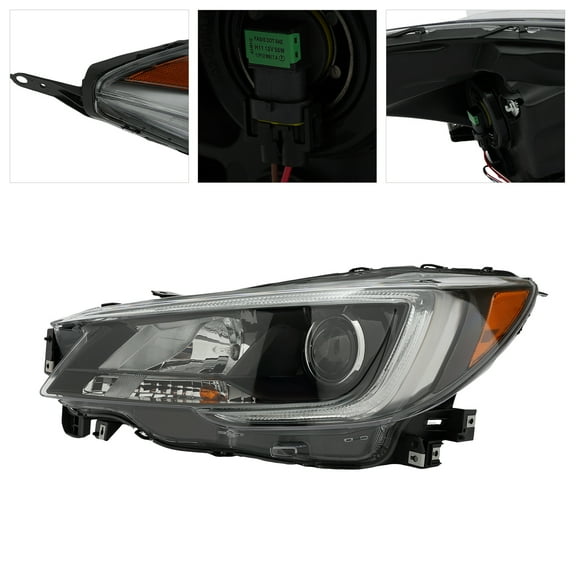 Left Side Headlight Halogen Headlight Headlamp For 2018-2019 Subaru Legacy/Outback Headlight Assembly