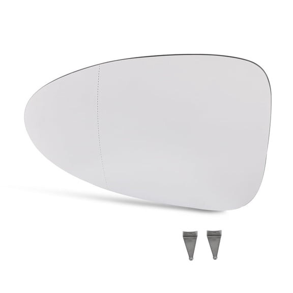 Left Side Mirror Glass Heated w/ Backing Plate Fit For 2015-2025 Porsche Macan