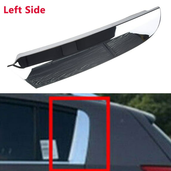 Left Side Rear Door Pillar Molding for Sportage 2011-2016 Chrome Replacement