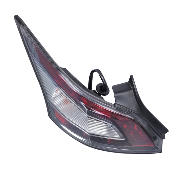 Left Side Rear Red For Nissan Maxima 12-2014 Tail Light Assembly Halogen Chrome